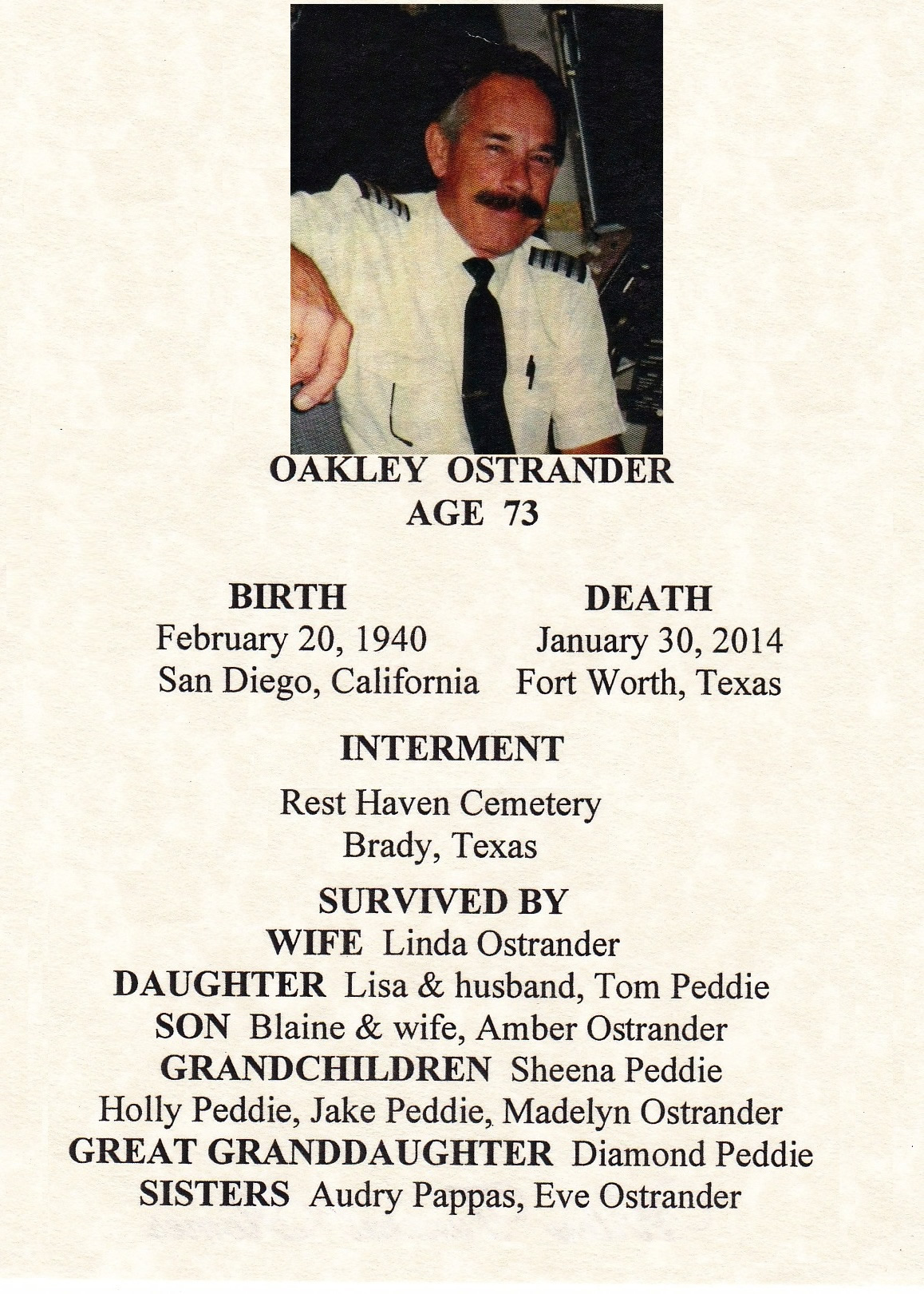 Oakley Ostrander